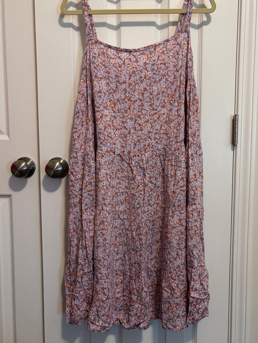Old Navy Lavender Floral Mini Dress